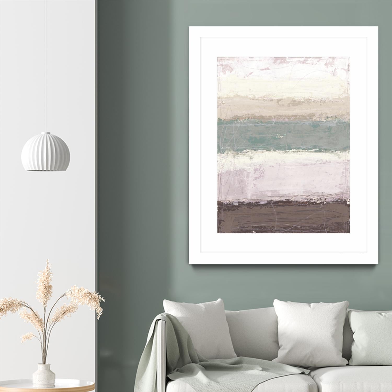 Strata Horizon II by June Erica Vess on GIANT ART - brown abstract