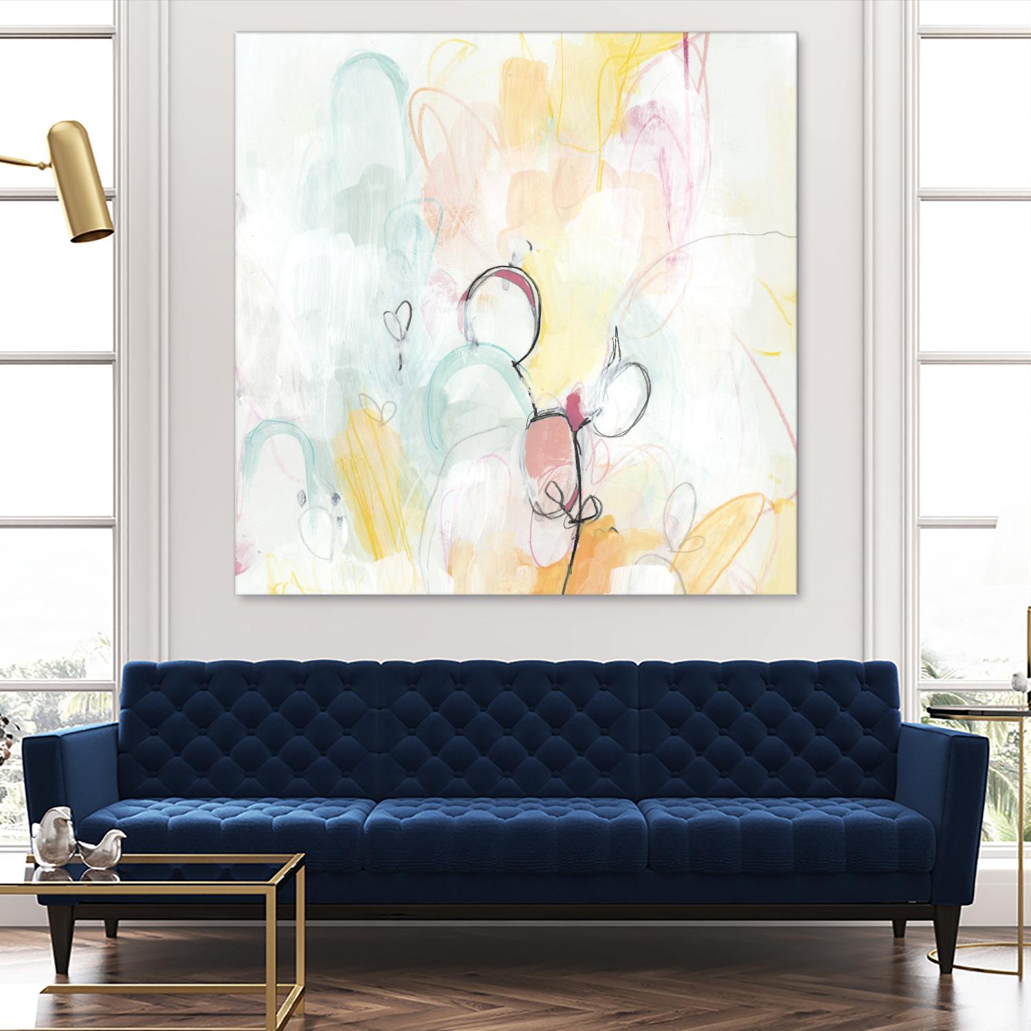 Quarter Note I by June Erica Vess on GIANT ART - abstract