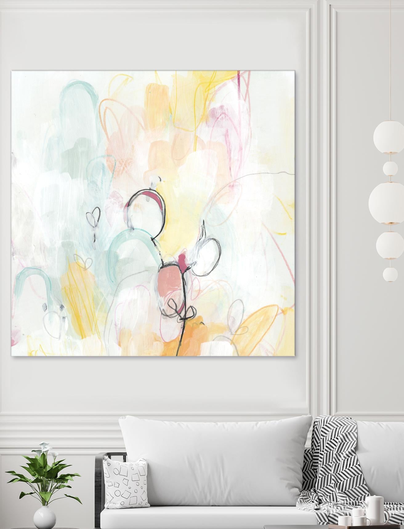 Quarter Note I by June Erica Vess on GIANT ART - abstract