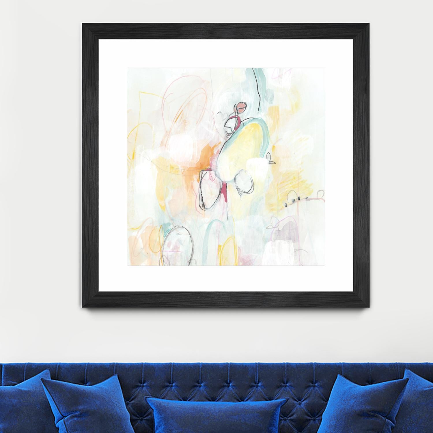 Quarter Note II by June Erica Vess on GIANT ART - abstract