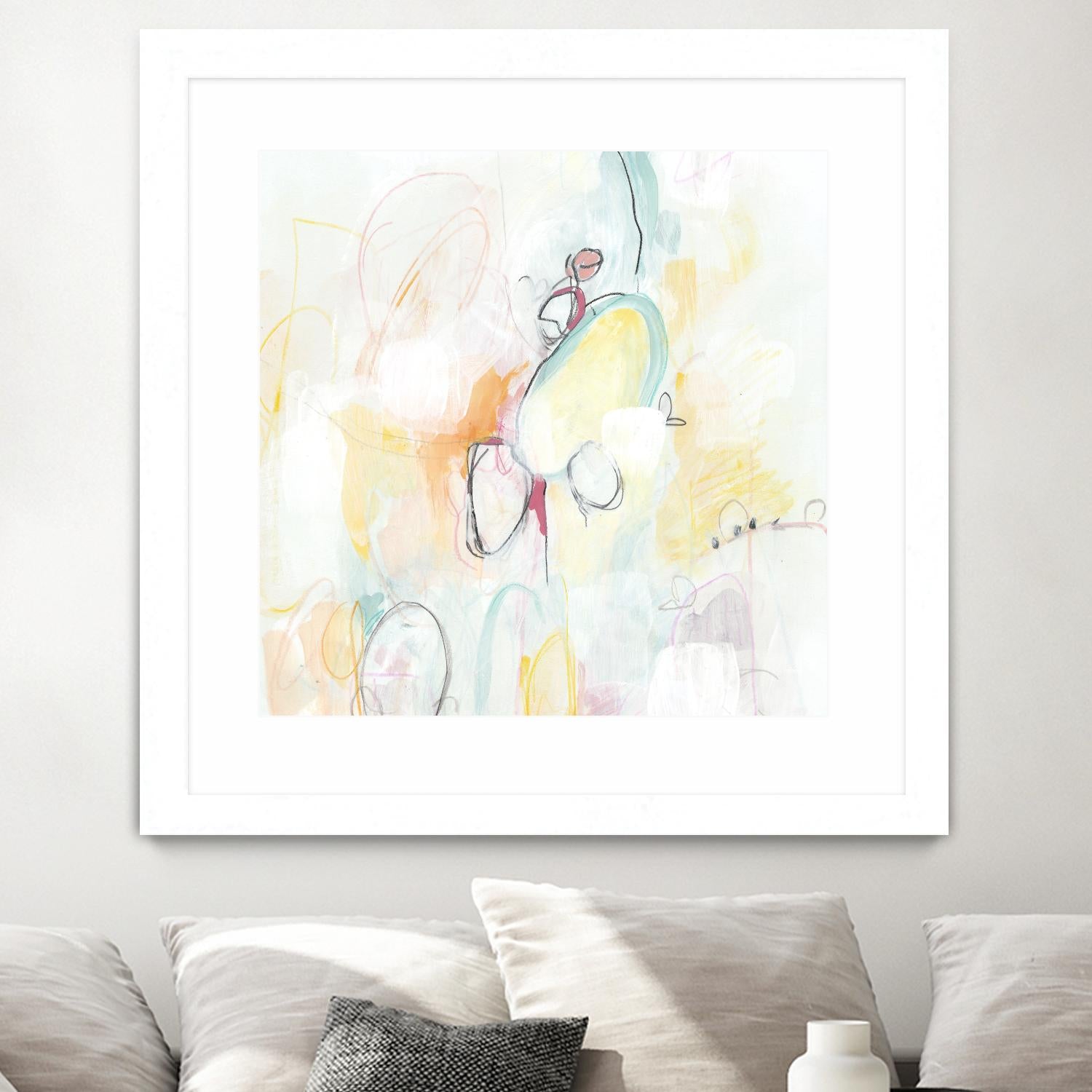 Quarter Note II by June Erica Vess on GIANT ART - abstract