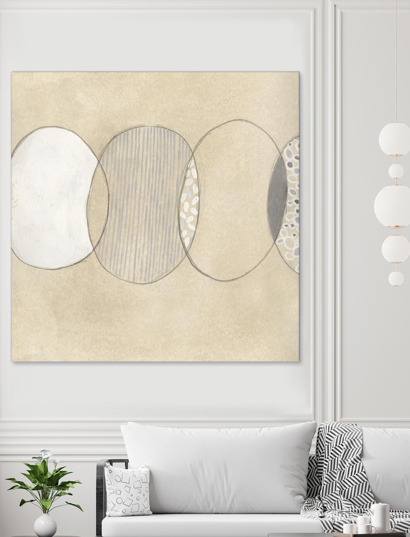 Cellular Division I by June Erica Vess on GIANT ART - brown abstract