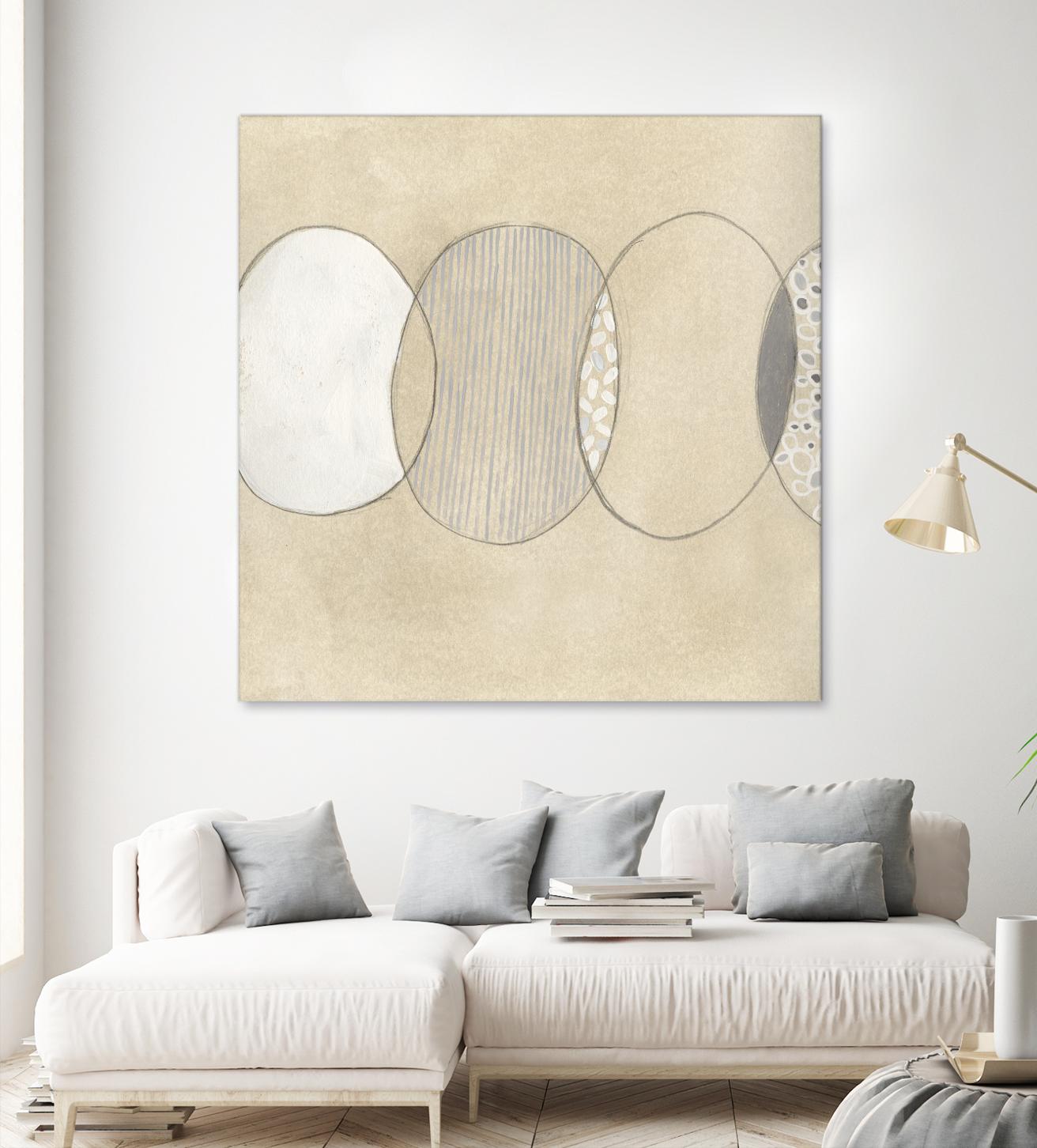 Cellular Division I by June Erica Vess on GIANT ART - brown abstract