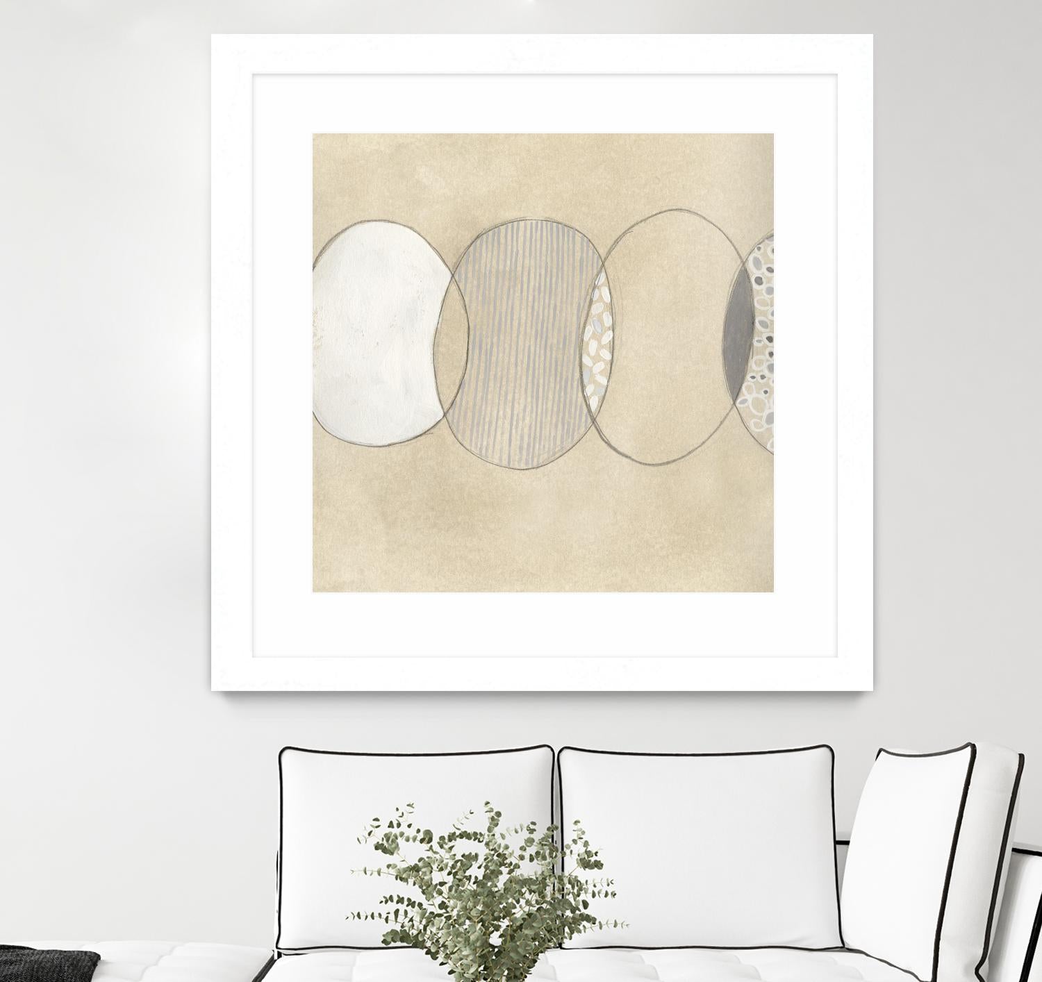 Cellular Division I by June Erica Vess on GIANT ART - brown abstract