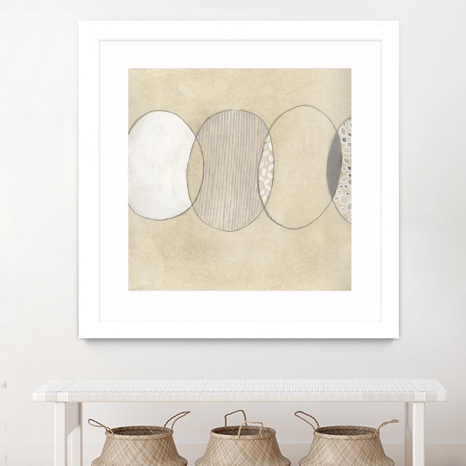 Cellular Division I by June Erica Vess on GIANT ART - brown abstract