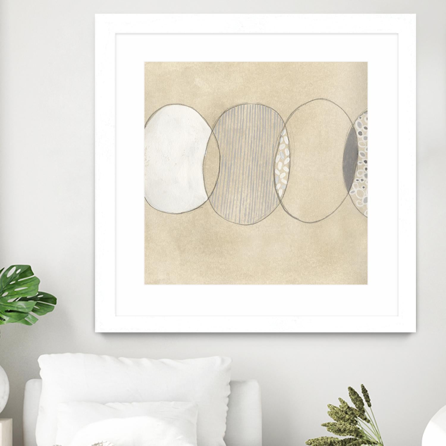 Cellular Division I by June Erica Vess on GIANT ART - brown abstract