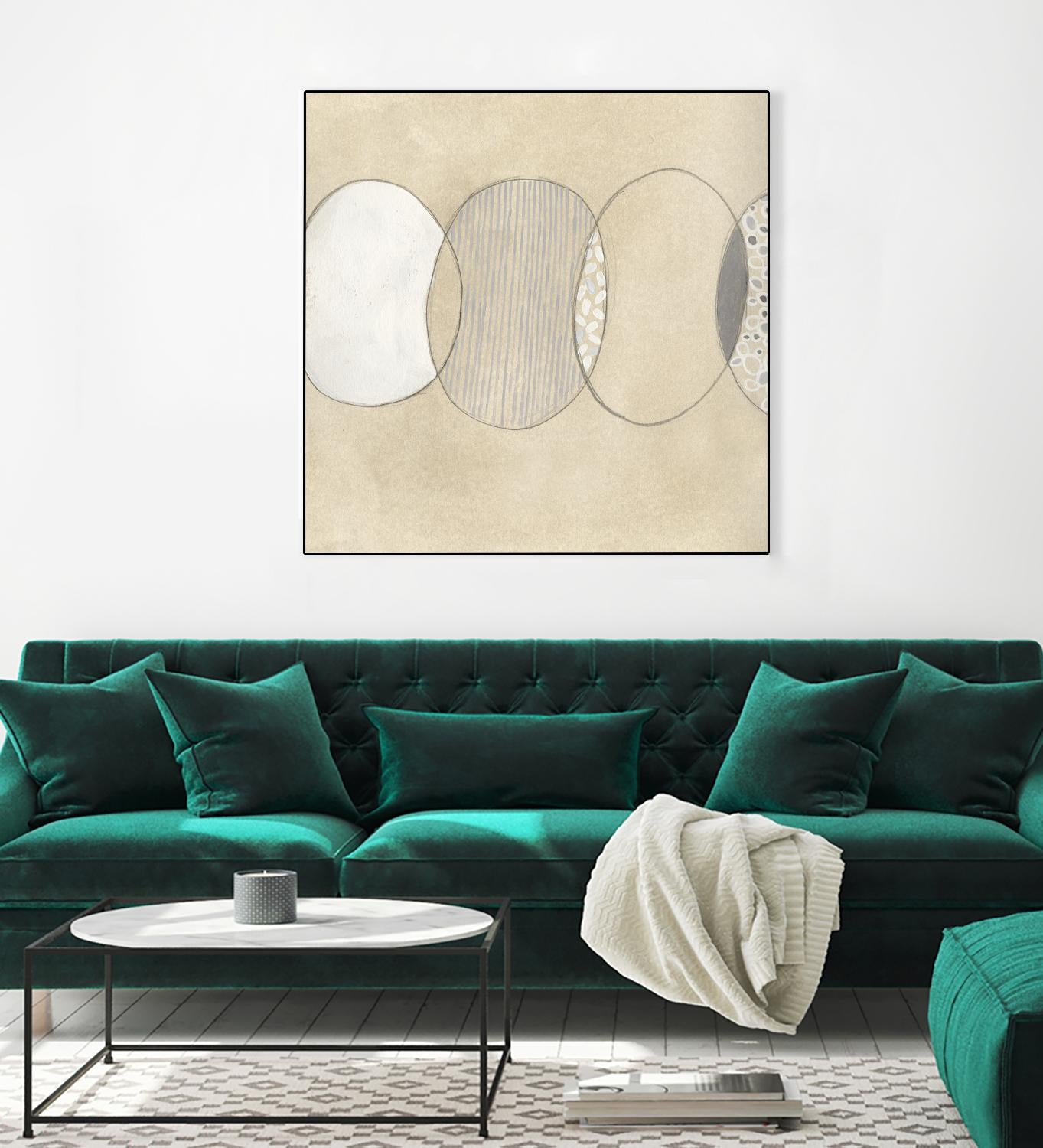 Cellular Division I by June Erica Vess on GIANT ART - brown abstract
