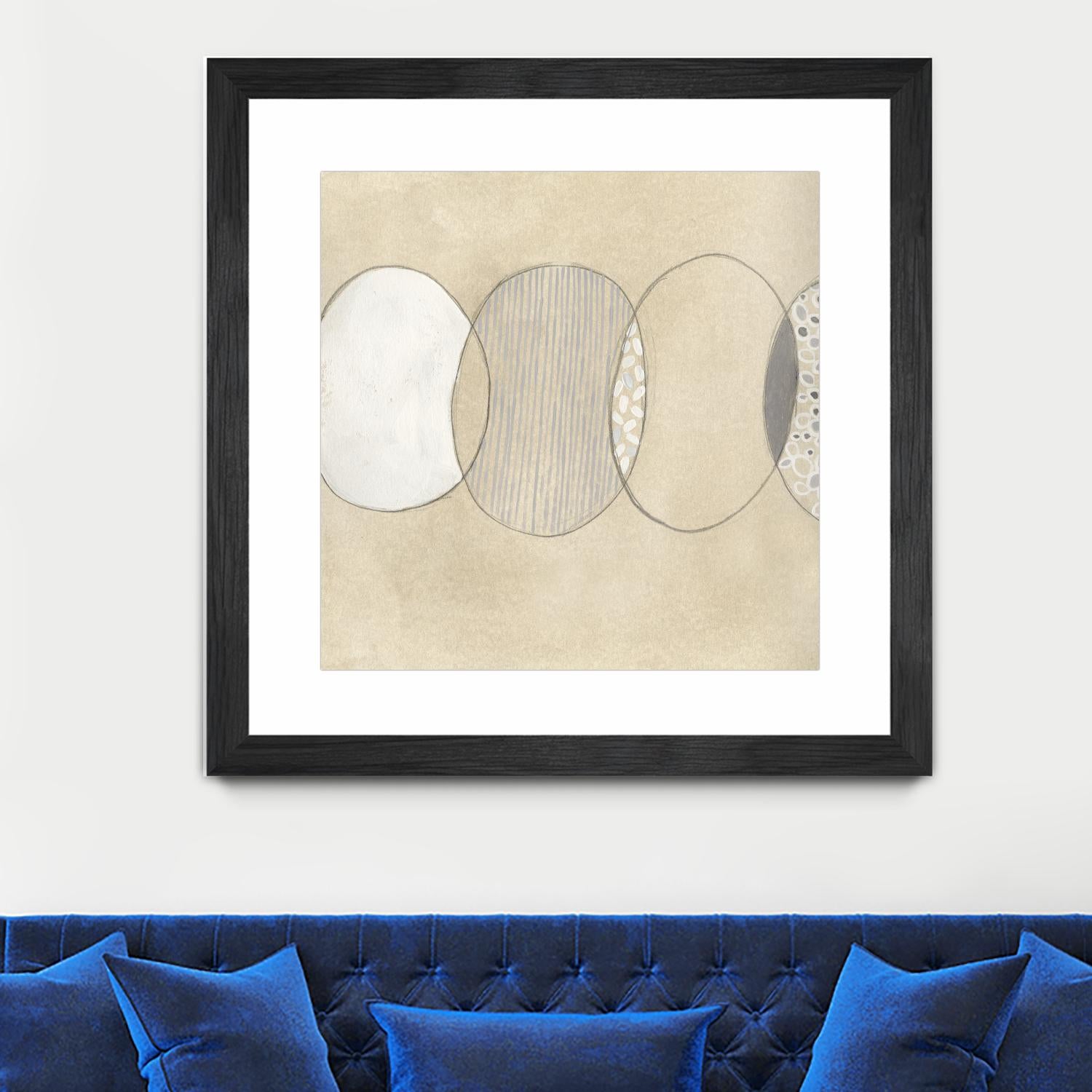 Cellular Division I by June Erica Vess on GIANT ART - brown abstract