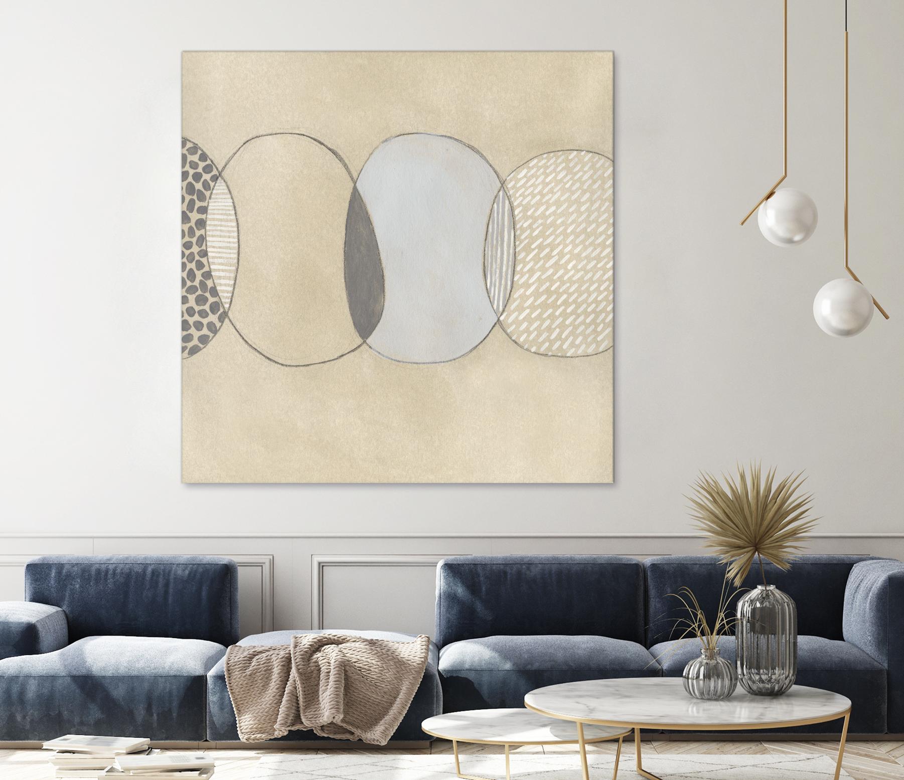 Cellular Division II by June Erica Vess on GIANT ART - brown abstract