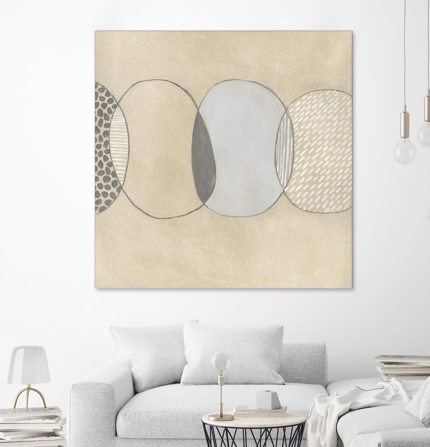 Cellular Division II by June Erica Vess on GIANT ART - brown abstract