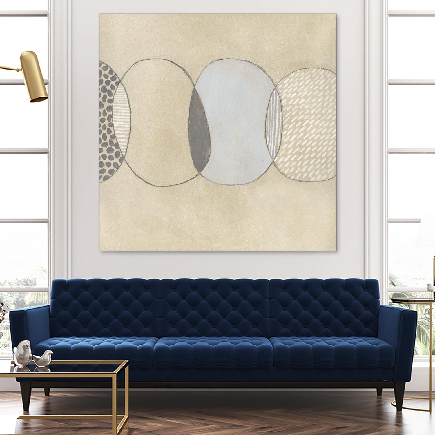 Cellular Division II by June Erica Vess on GIANT ART - brown abstract