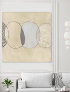 Cellular Division II by June Erica Vess on GIANT ART - brown abstract