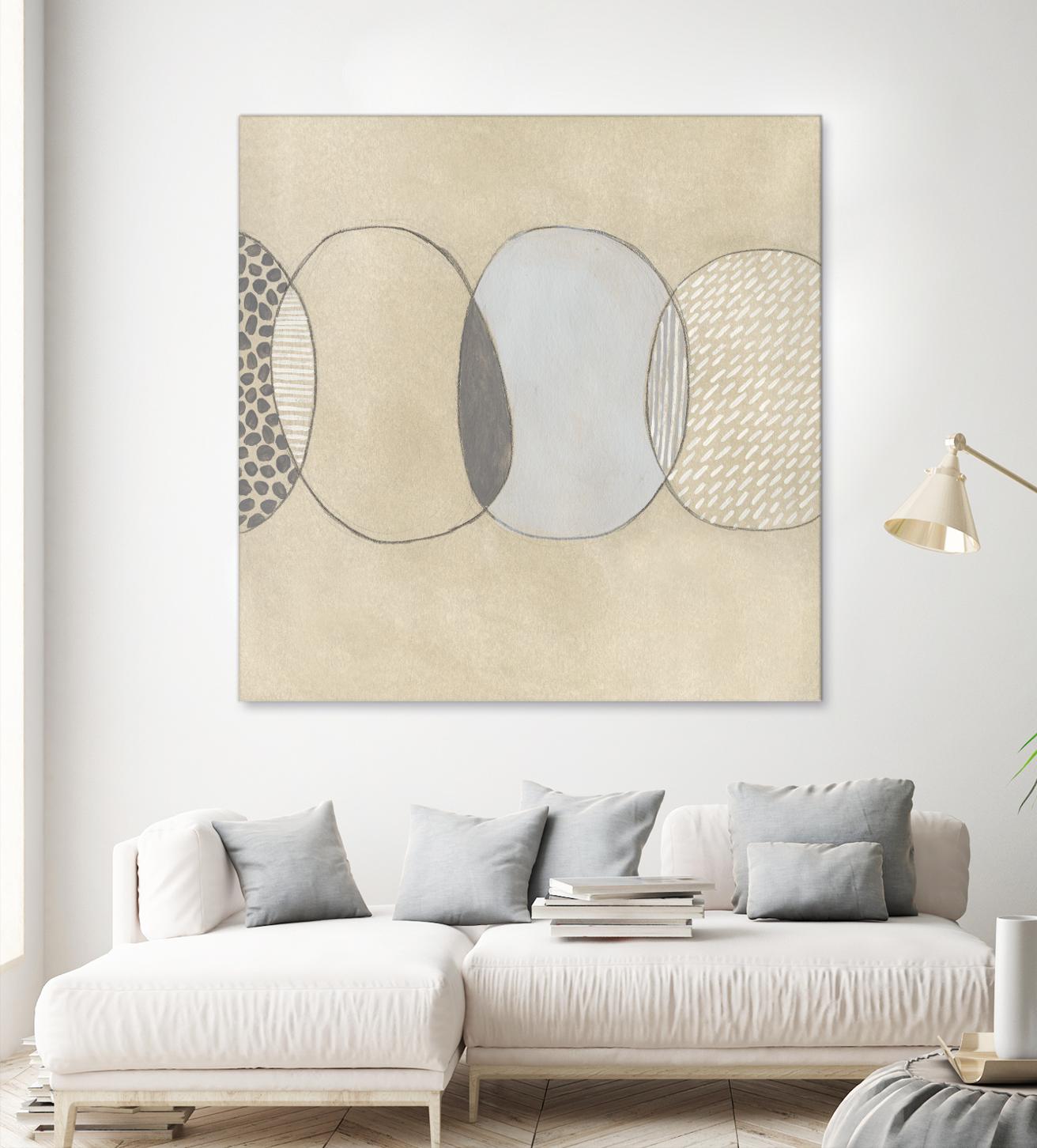 Cellular Division II by June Erica Vess on GIANT ART - brown abstract