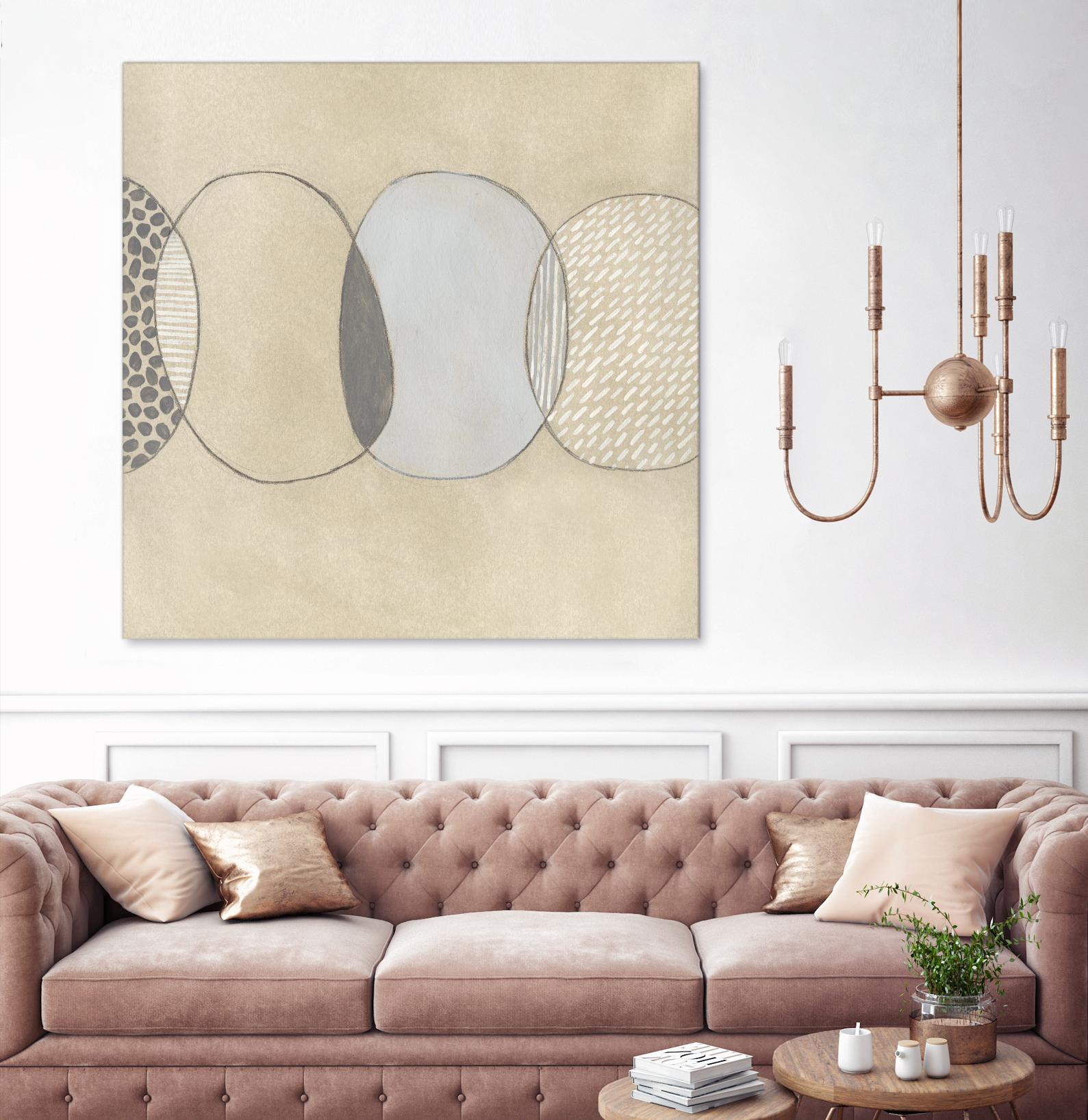 Cellular Division II by June Erica Vess on GIANT ART - brown abstract