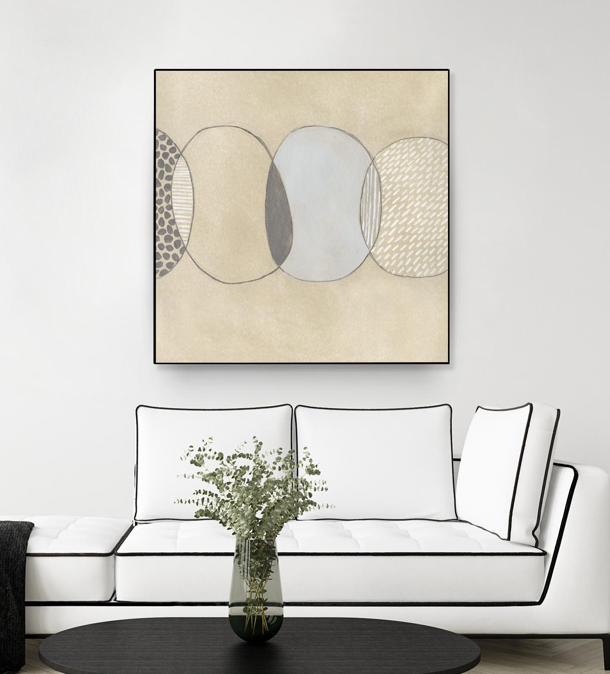 Cellular Division II by June Erica Vess on GIANT ART - brown abstract