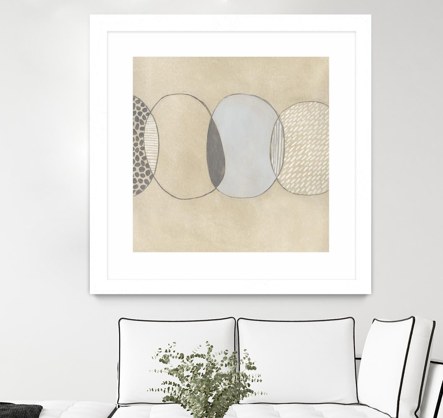 Cellular Division II by June Erica Vess on GIANT ART - brown abstract