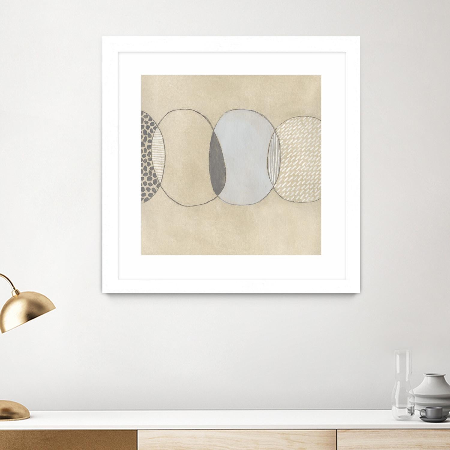 Cellular Division II by June Erica Vess on GIANT ART - brown abstract