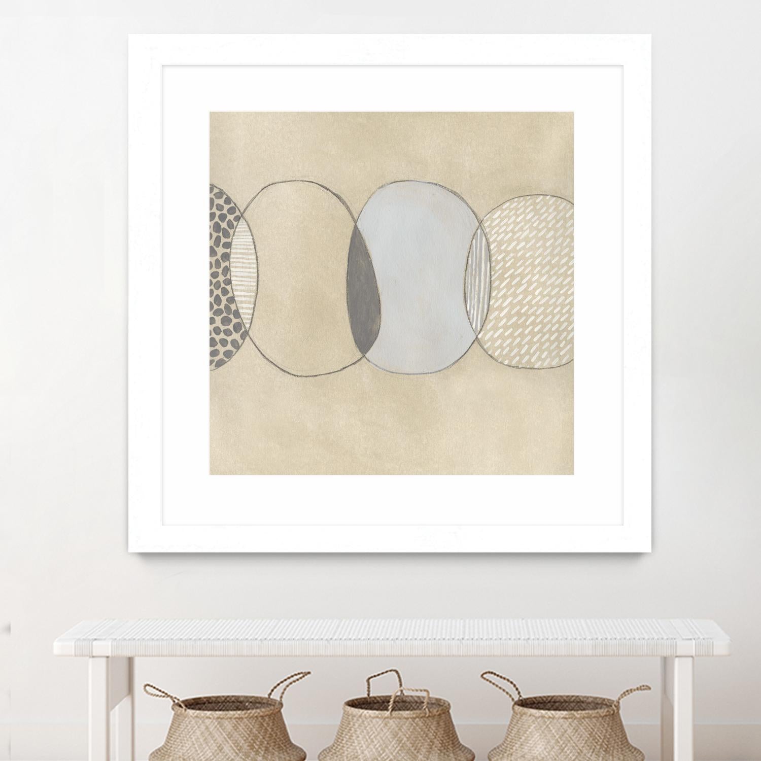 Cellular Division II by June Erica Vess on GIANT ART - brown abstract