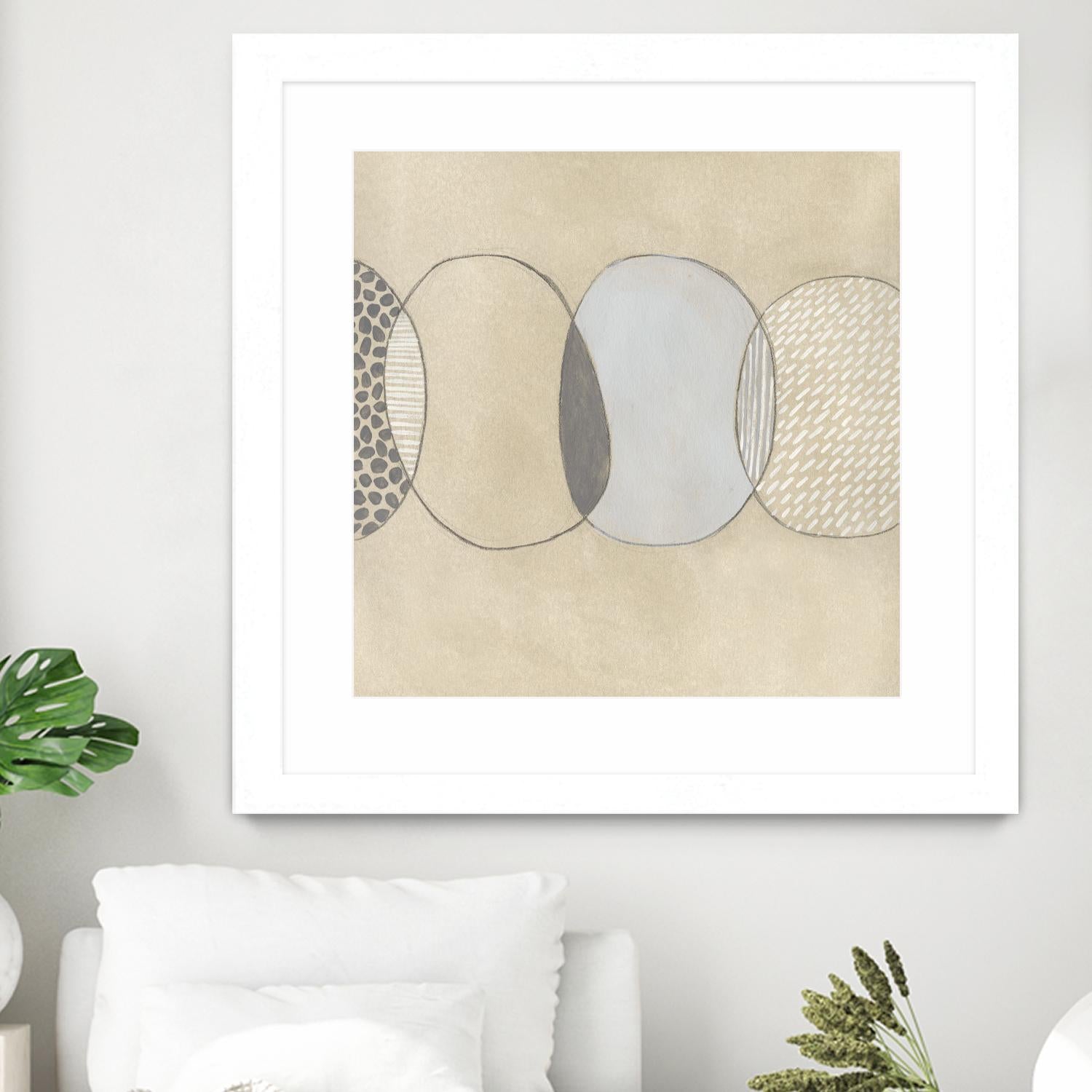 Cellular Division II by June Erica Vess on GIANT ART - brown abstract