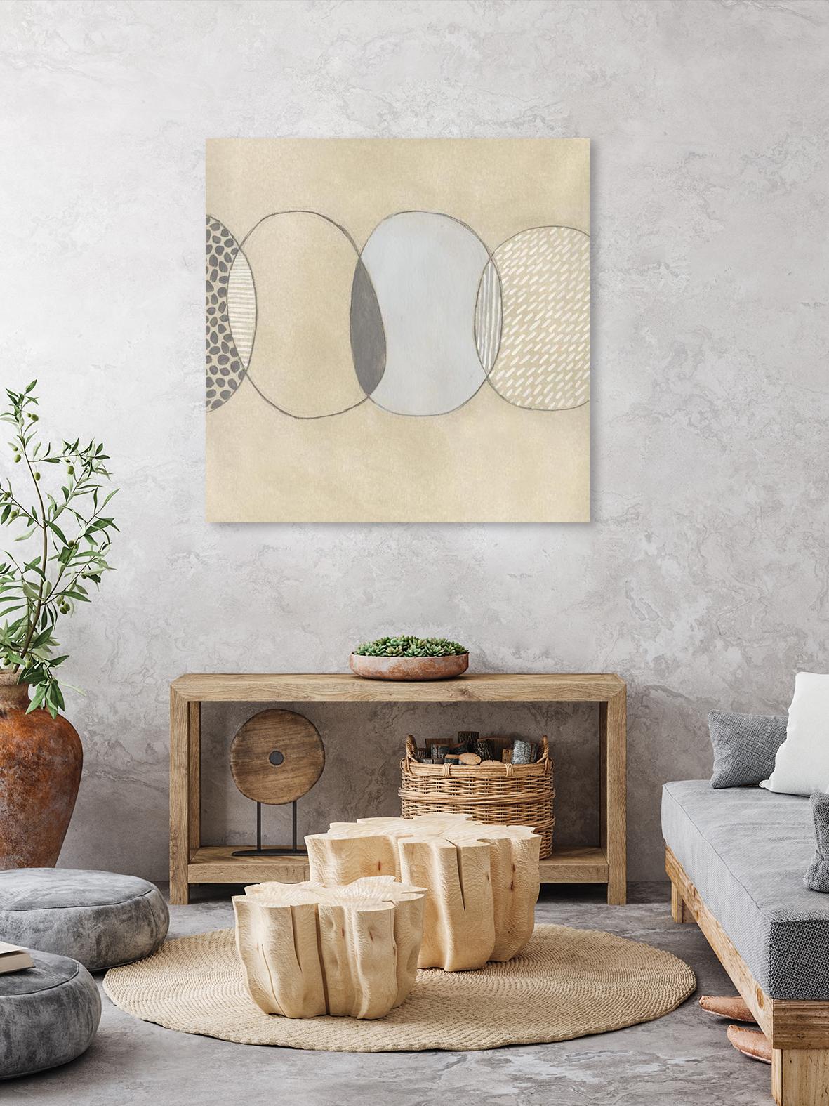 Cellular Division II by June Erica Vess on GIANT ART - brown abstract