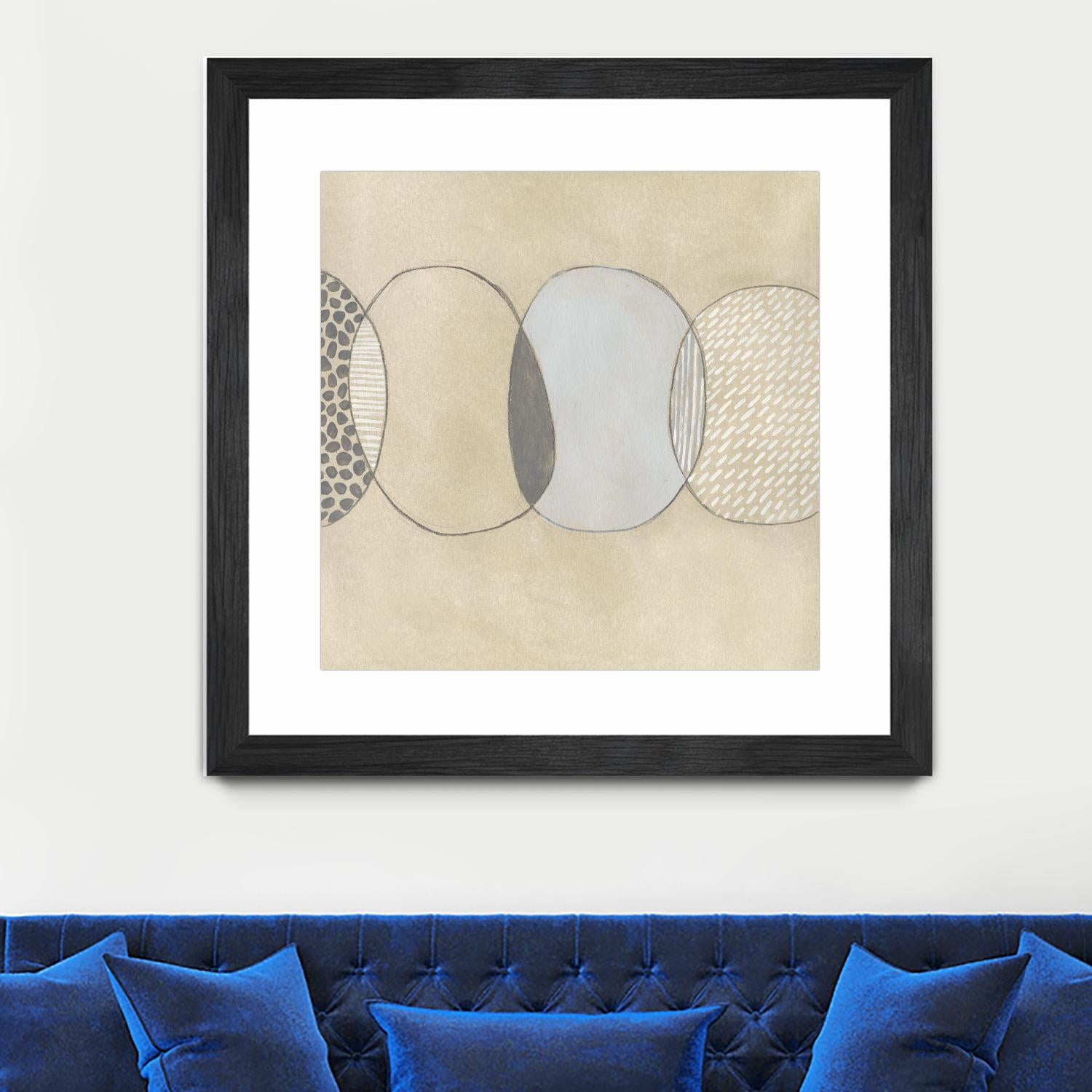 Cellular Division II by June Erica Vess on GIANT ART - brown abstract