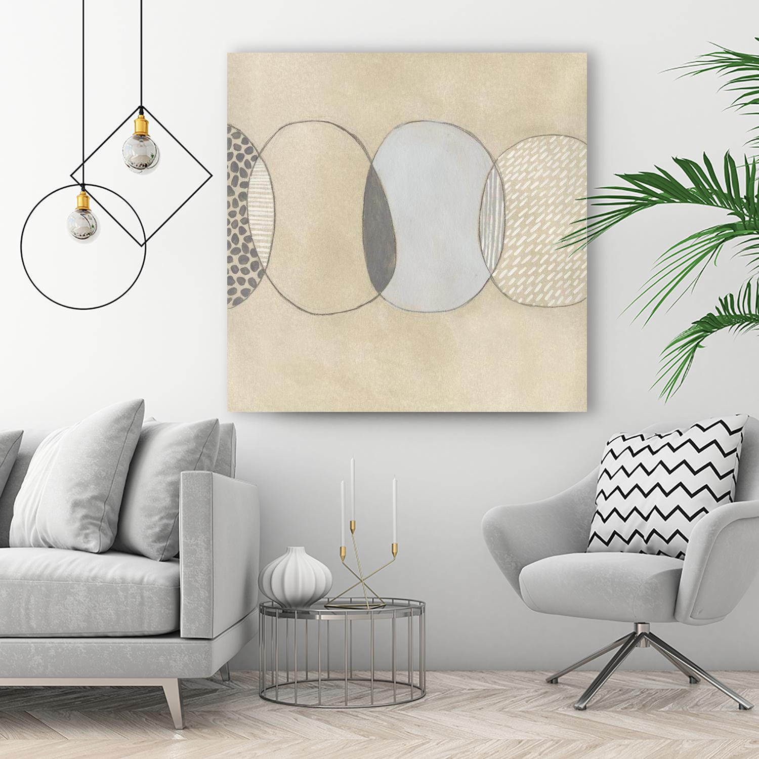 Cellular Division II by June Erica Vess on GIANT ART - brown abstract