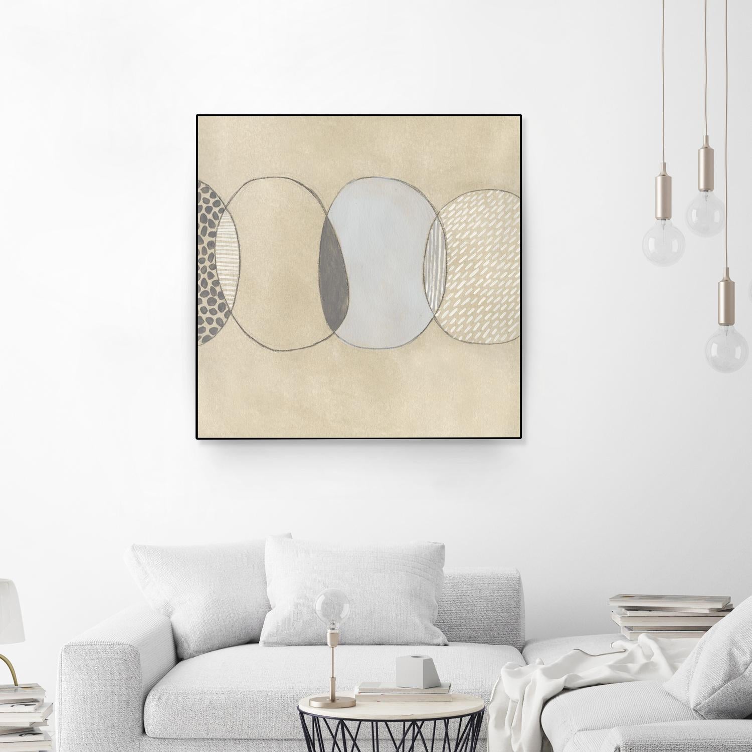 Cellular Division II by June Erica Vess on GIANT ART - brown abstract