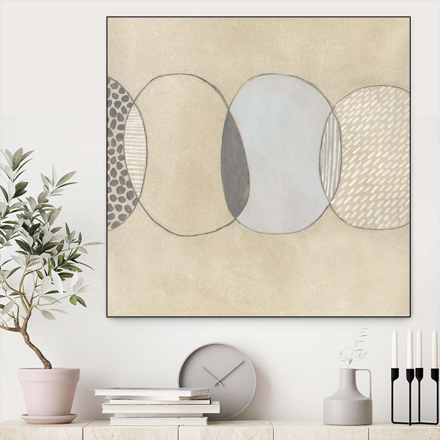 Cellular Division II by June Erica Vess on GIANT ART - brown abstract