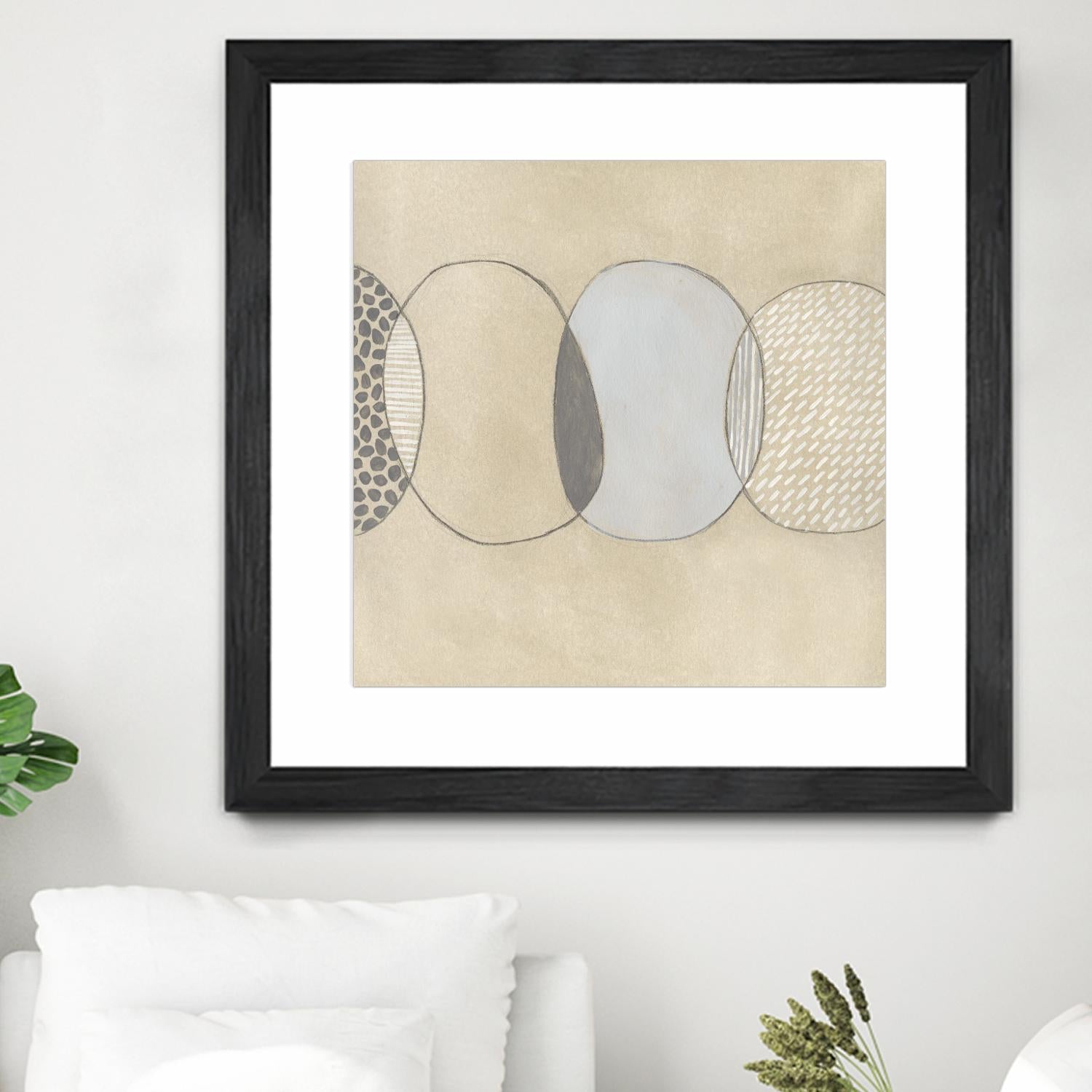 Cellular Division II by June Erica Vess on GIANT ART - brown abstract