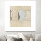 Cellular Division II by June Erica Vess on GIANT ART - brown abstract