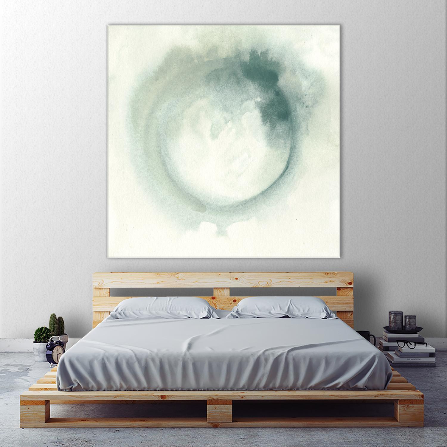 Nimbus I by June Erica Vess on GIANT ART - green abstract
