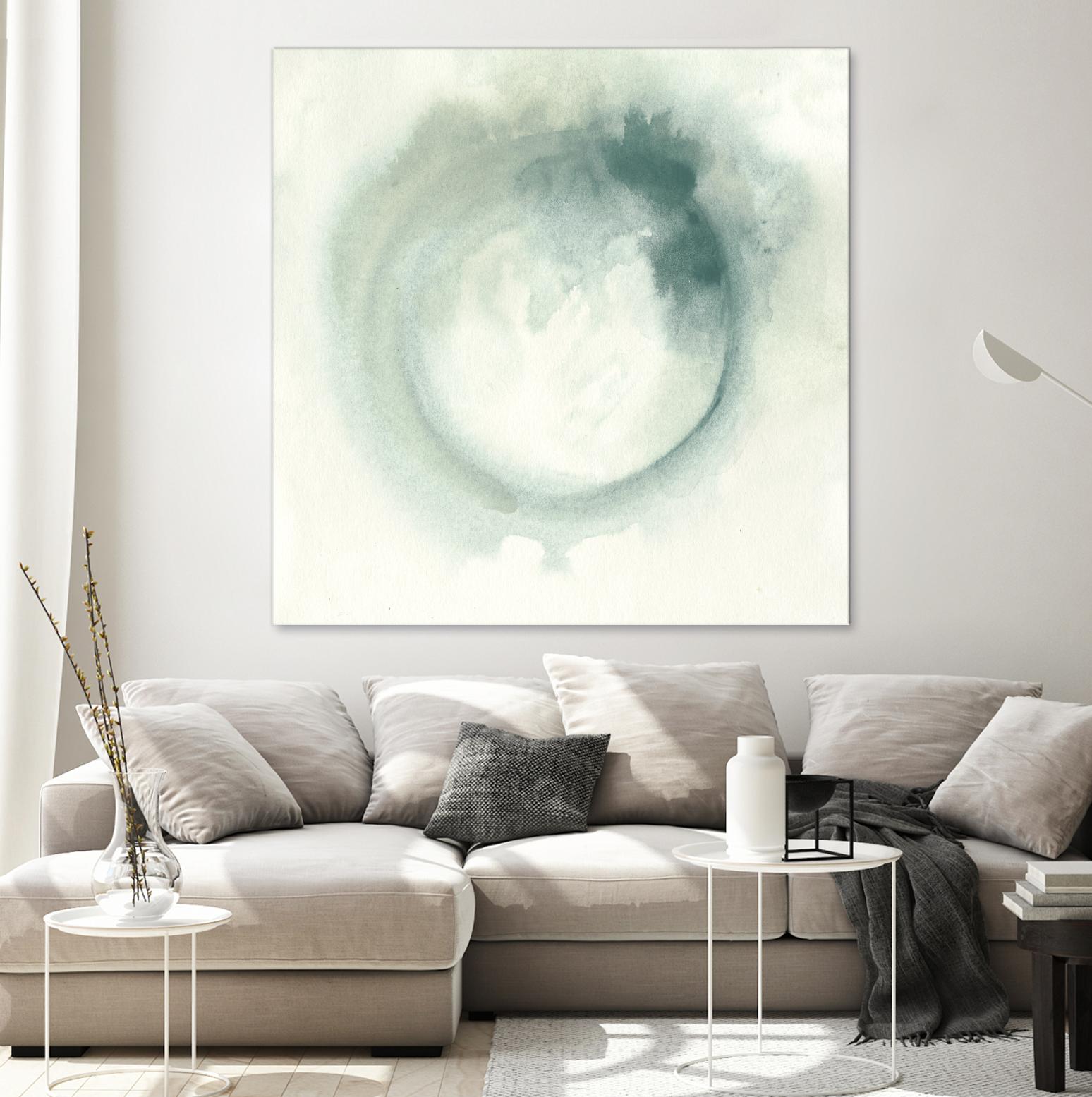 Nimbus I by June Erica Vess on GIANT ART - green abstract