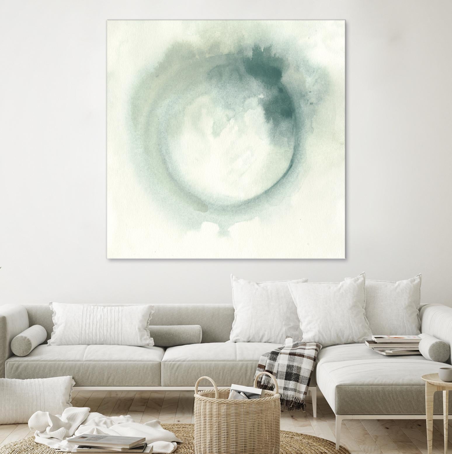 Nimbus I by June Erica Vess on GIANT ART - green abstract