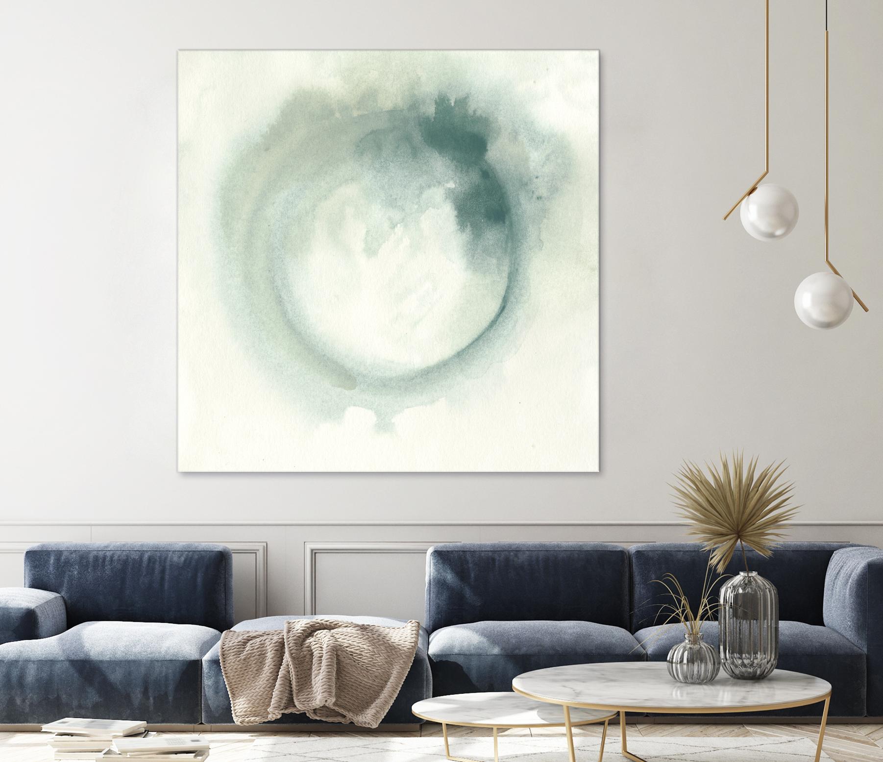 Nimbus I by June Erica Vess on GIANT ART - green abstract