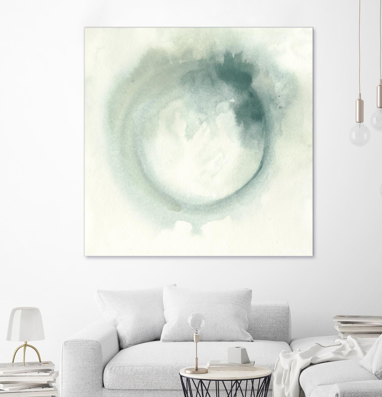 Nimbus I by June Erica Vess on GIANT ART - green abstract