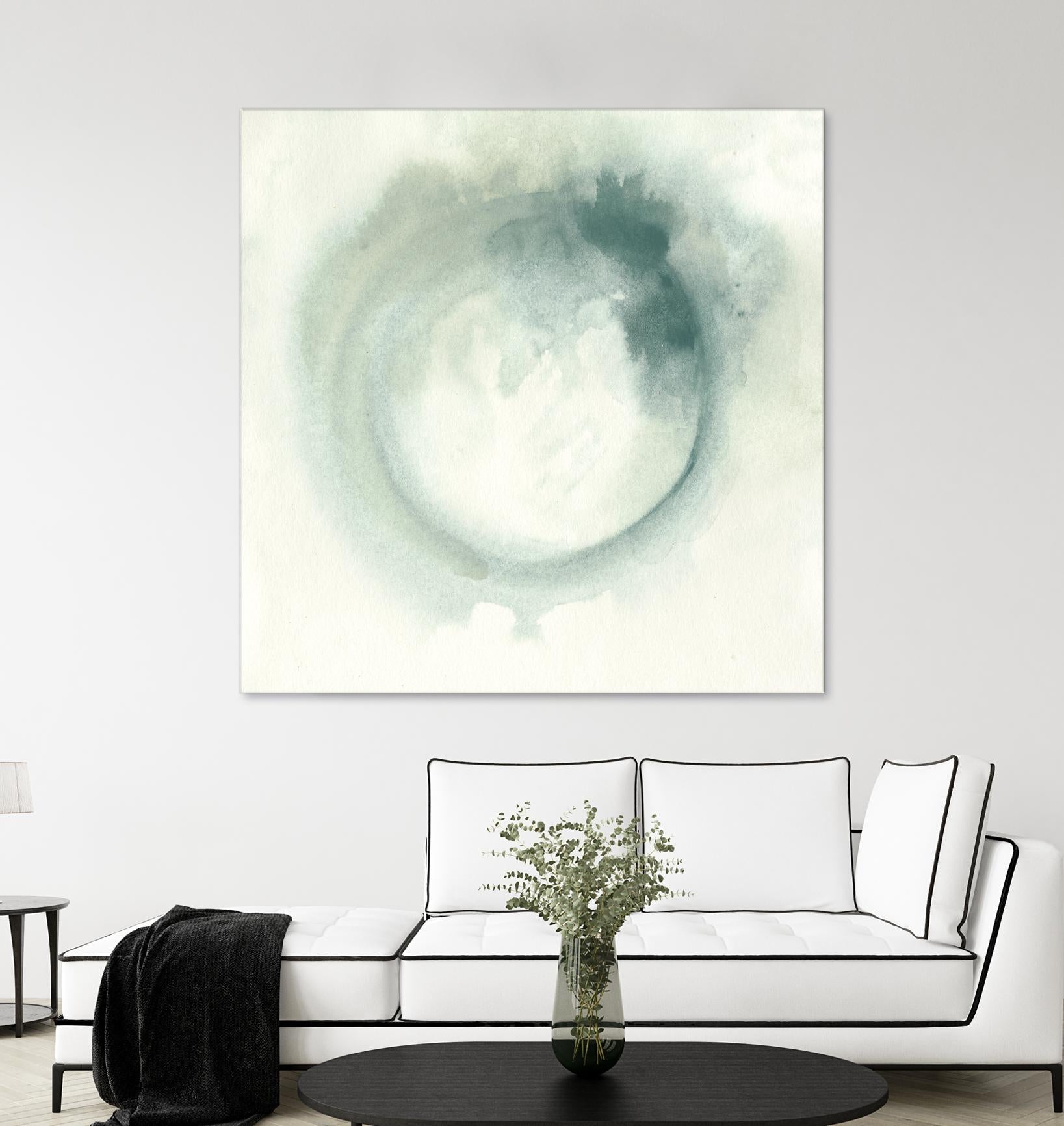 Nimbus I by June Erica Vess on GIANT ART - green abstract