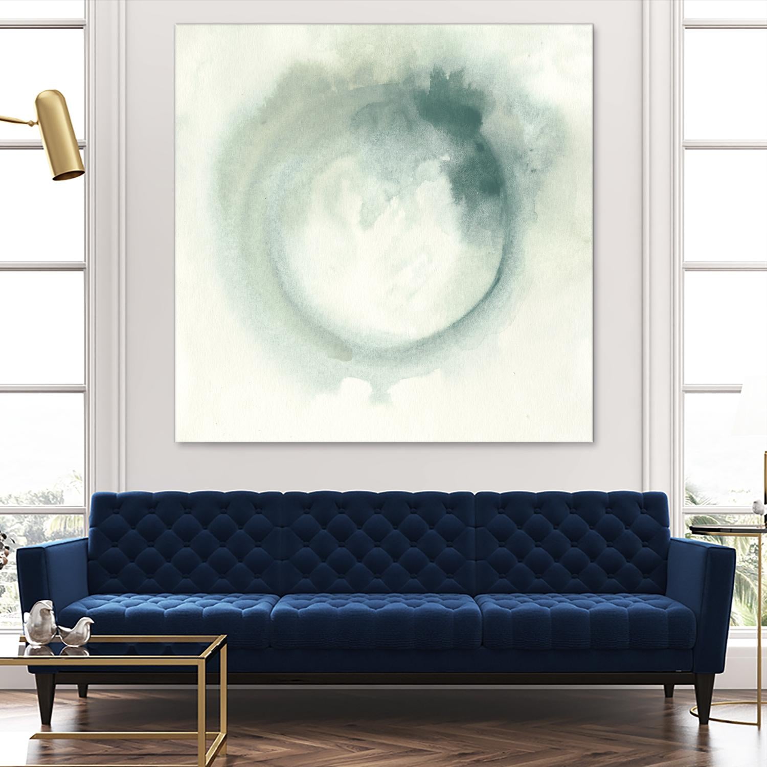 Nimbus I by June Erica Vess on GIANT ART - green abstract