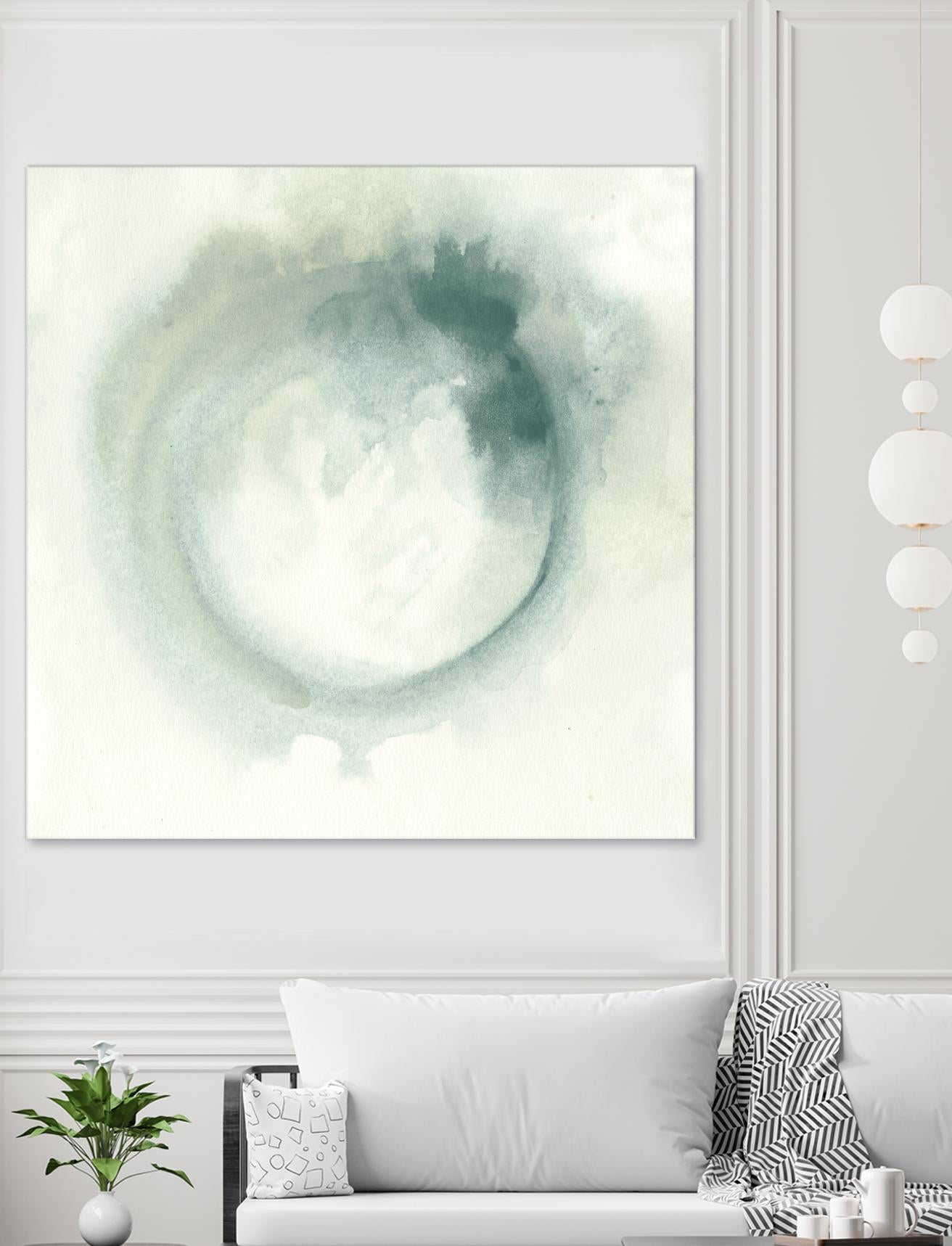 Nimbus I by June Erica Vess on GIANT ART - green abstract