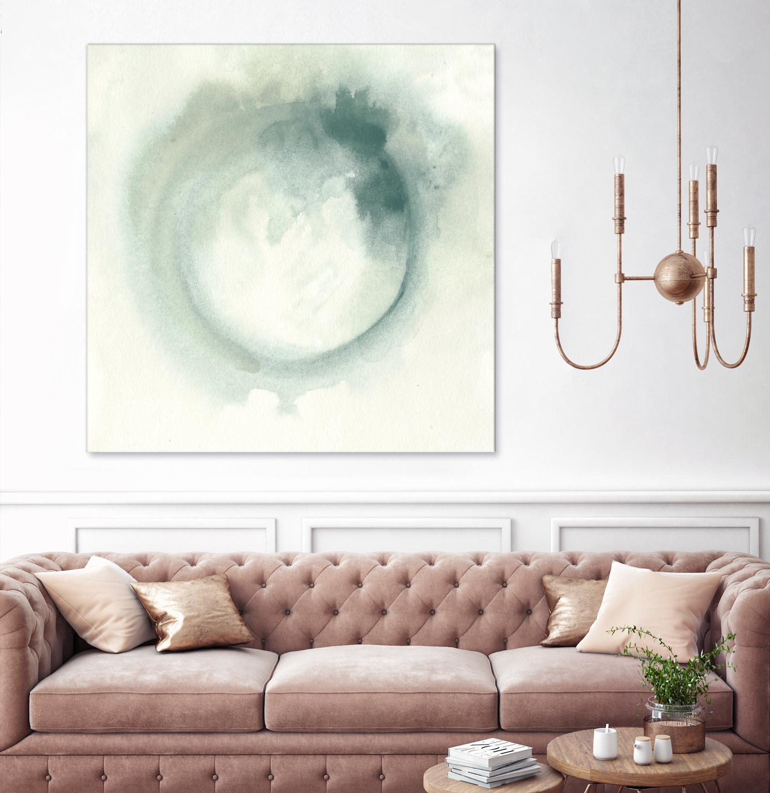 Nimbus I by June Erica Vess on GIANT ART - green abstract