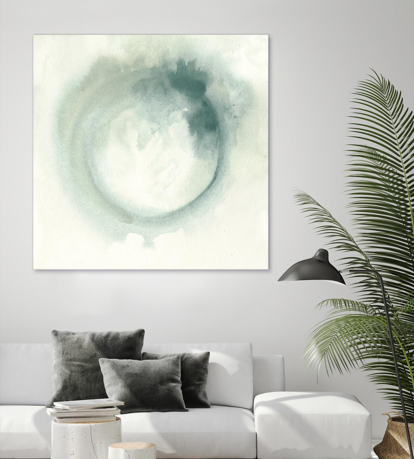 Nimbus I by June Erica Vess on GIANT ART - green abstract