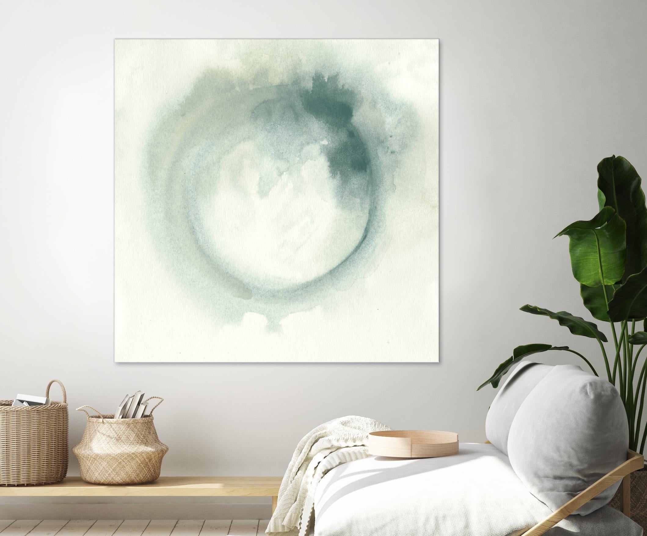 Nimbus I by June Erica Vess on GIANT ART - green abstract