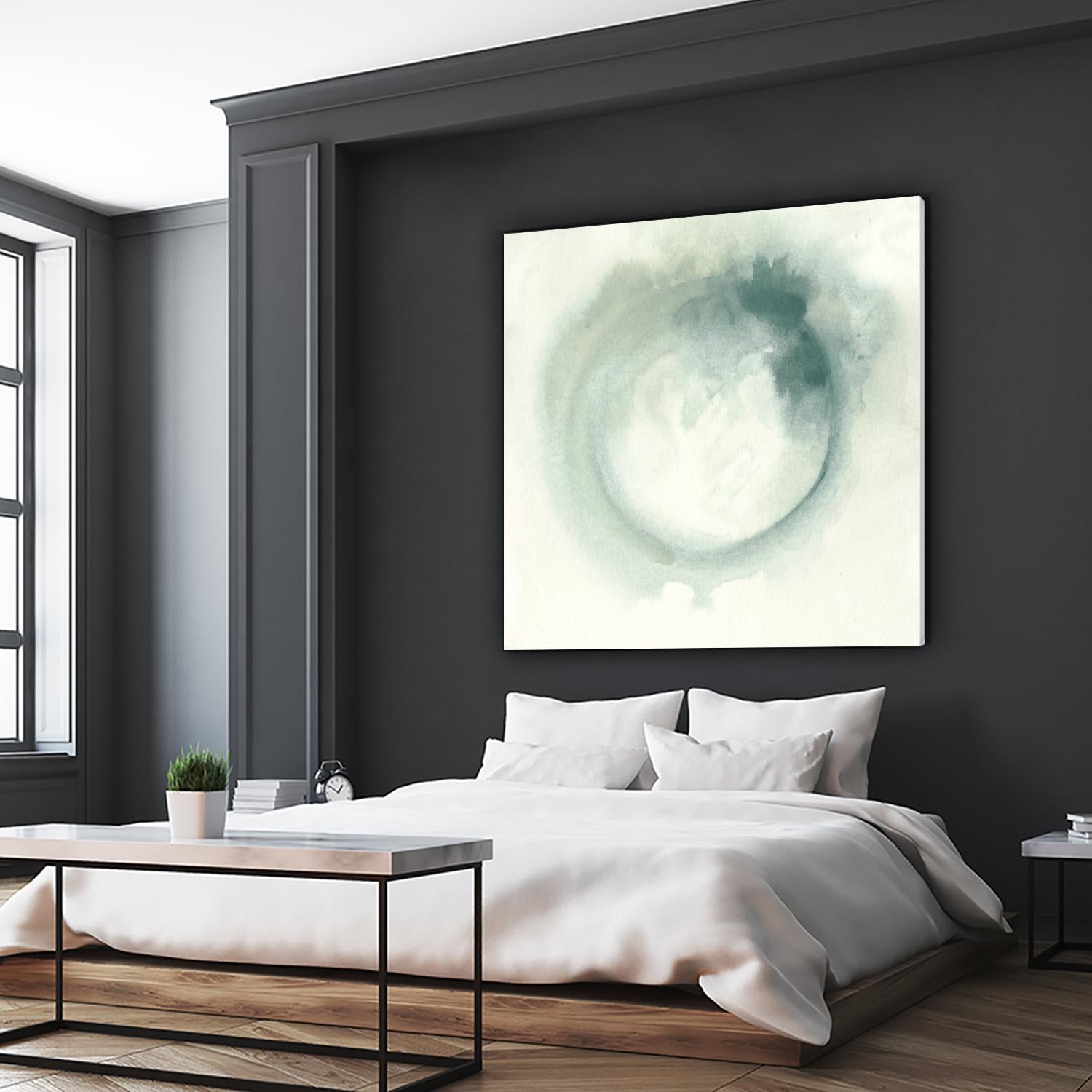 Nimbus I by June Erica Vess on GIANT ART - green abstract