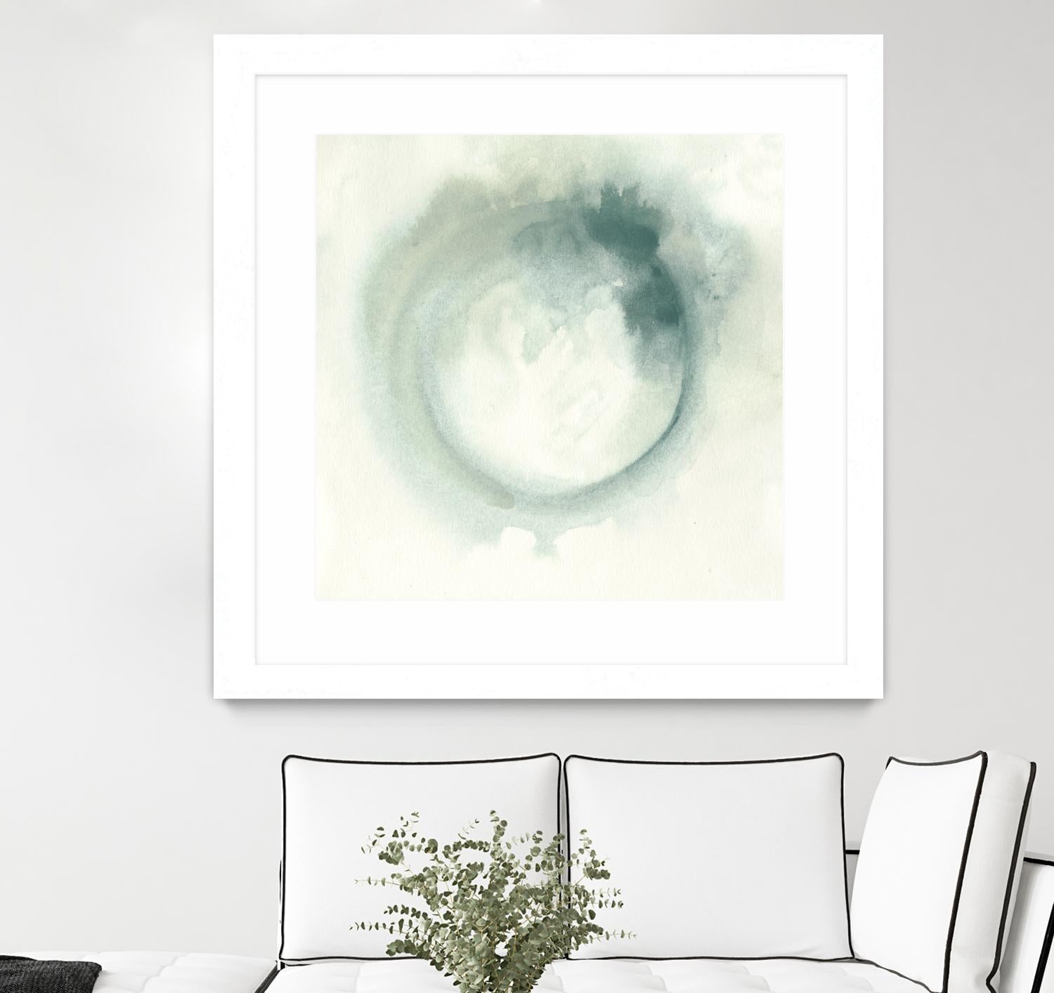 Nimbus I by June Erica Vess on GIANT ART - green abstract