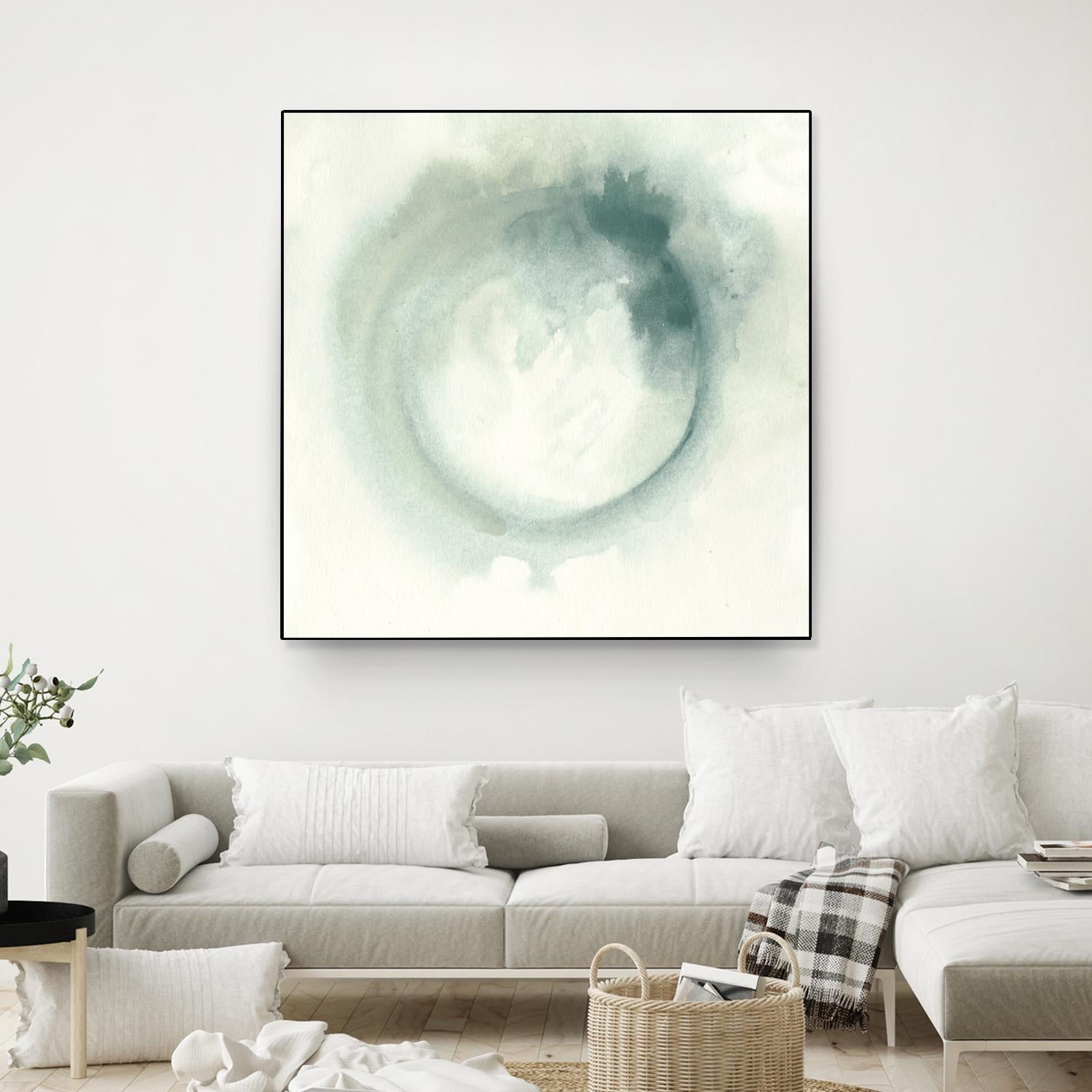 Nimbus I by June Erica Vess on GIANT ART - green abstract