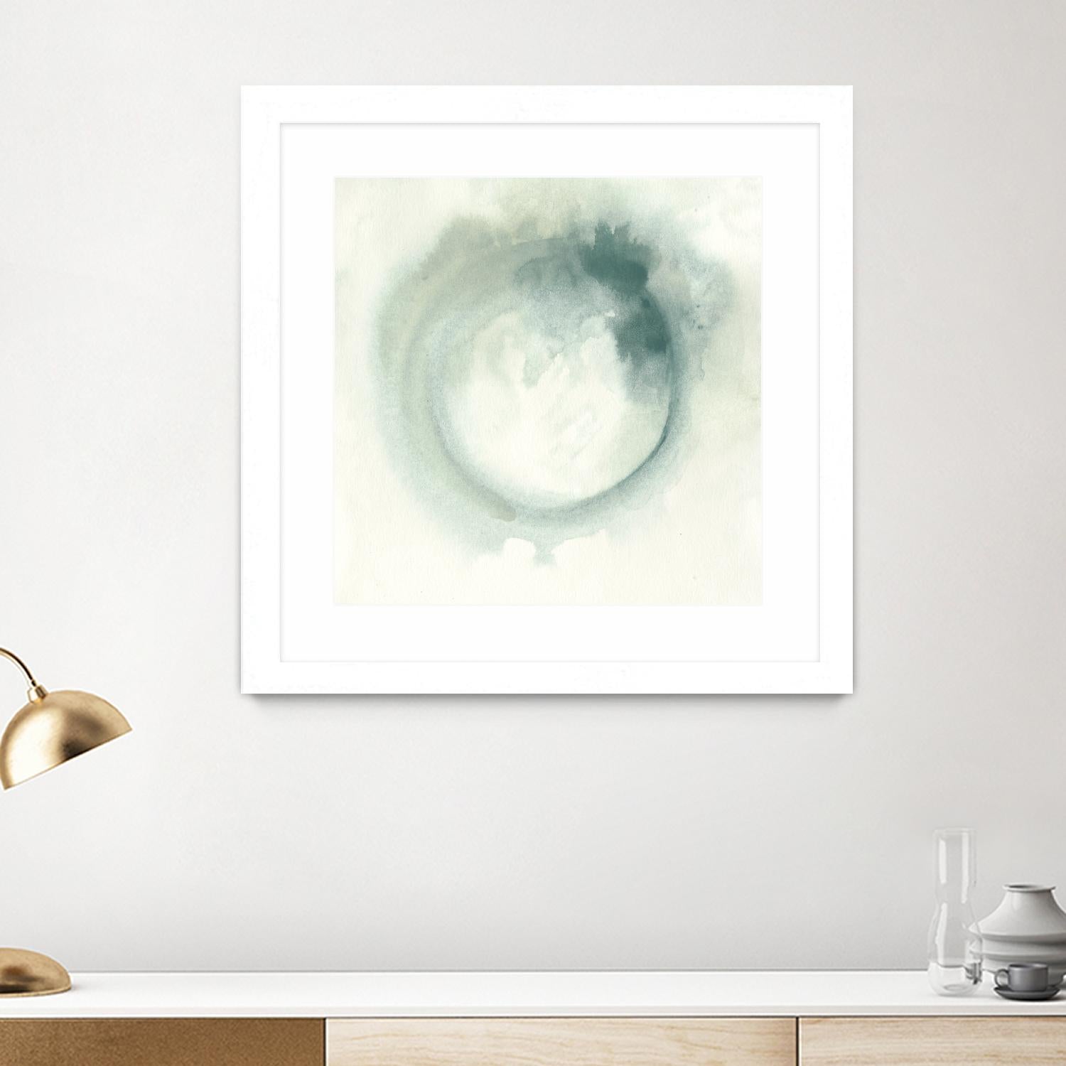 Nimbus I by June Erica Vess on GIANT ART - green abstract