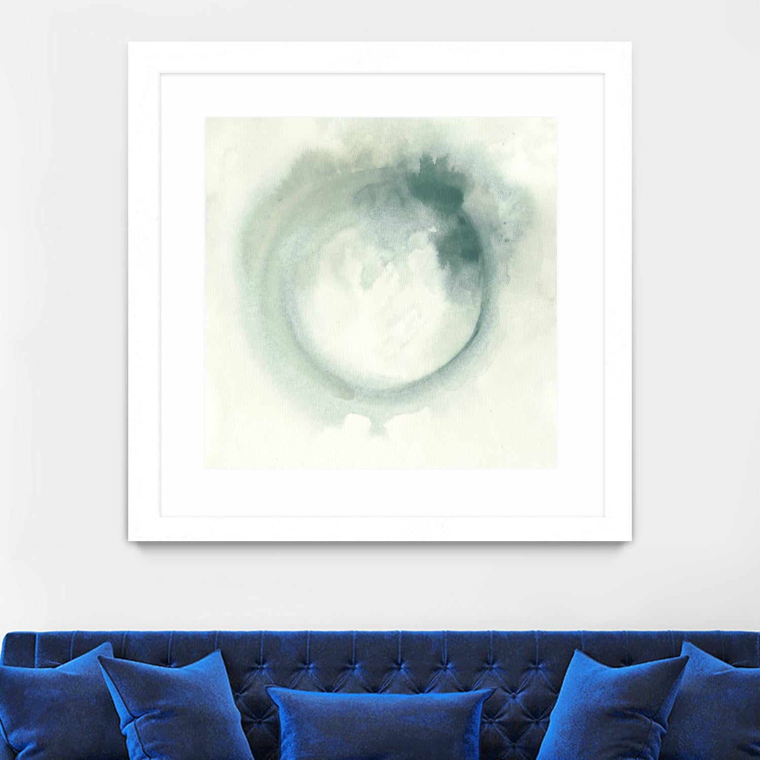 Nimbus I by June Erica Vess on GIANT ART - green abstract