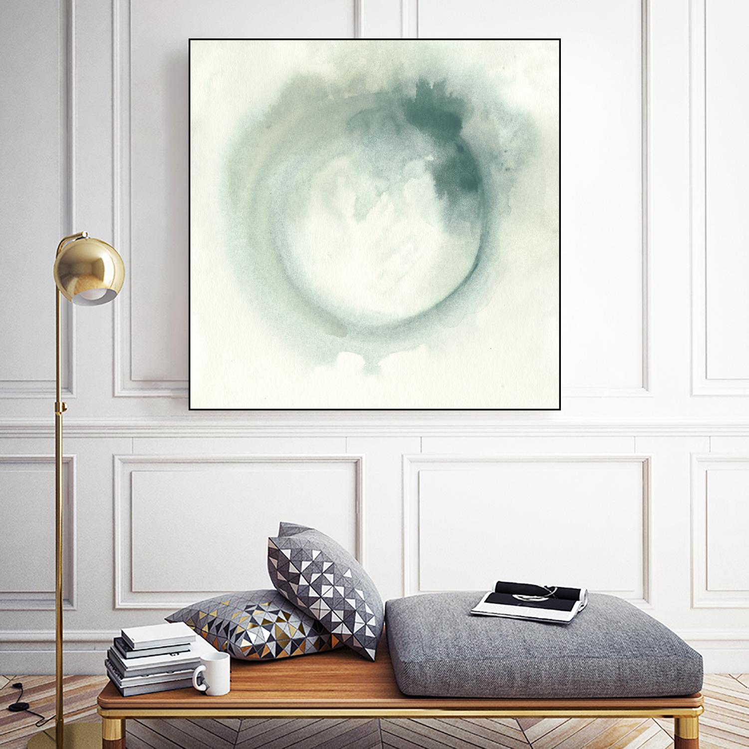 Nimbus I by June Erica Vess on GIANT ART - green abstract