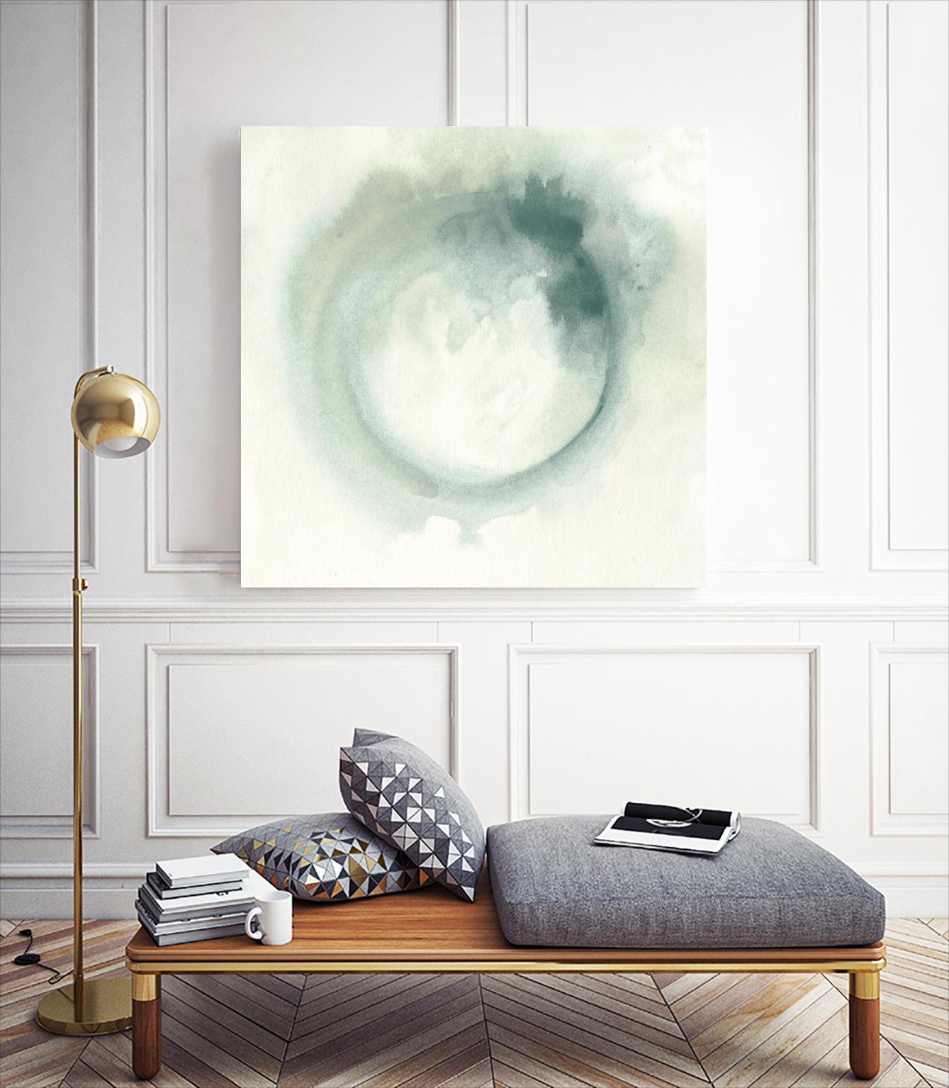Nimbus I by June Erica Vess on GIANT ART - green abstract