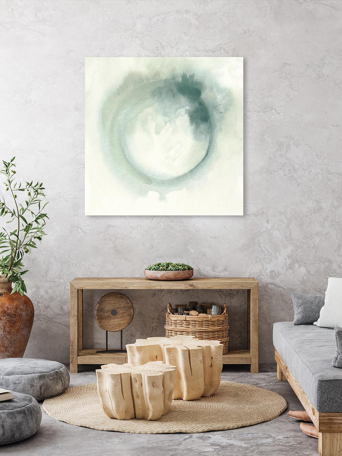 Nimbus I by June Erica Vess on GIANT ART - green abstract