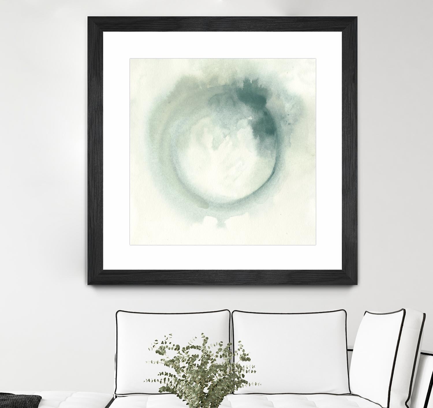 Nimbus I by June Erica Vess on GIANT ART - green abstract